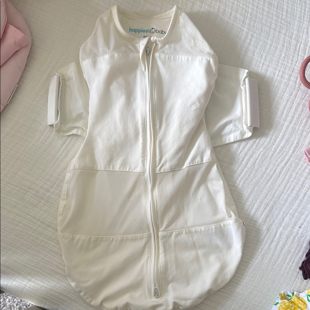 Snoo Happiest Baby - Sleep Swaddle - White - Small